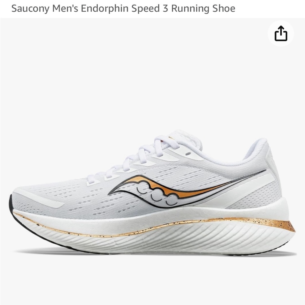 Saucony endorphin speed 3. Mens 10. Fits women.
